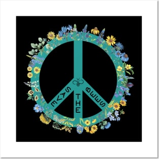 Save the Bees Peace, Honeybees and Nature Lover, Peace Sign Posters and Art